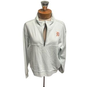 Detroit Tigers half zip womens pullover